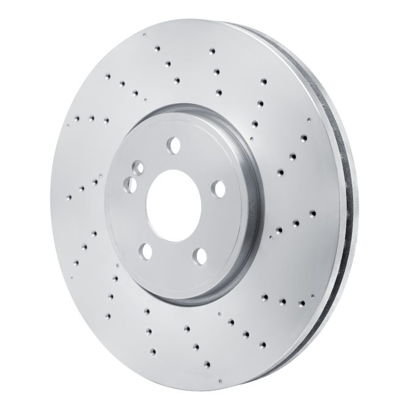 Mercedes-Benz A35 AMG Brake Rotor (1) - Front - R1 Concepts - Drilled - `20-`22